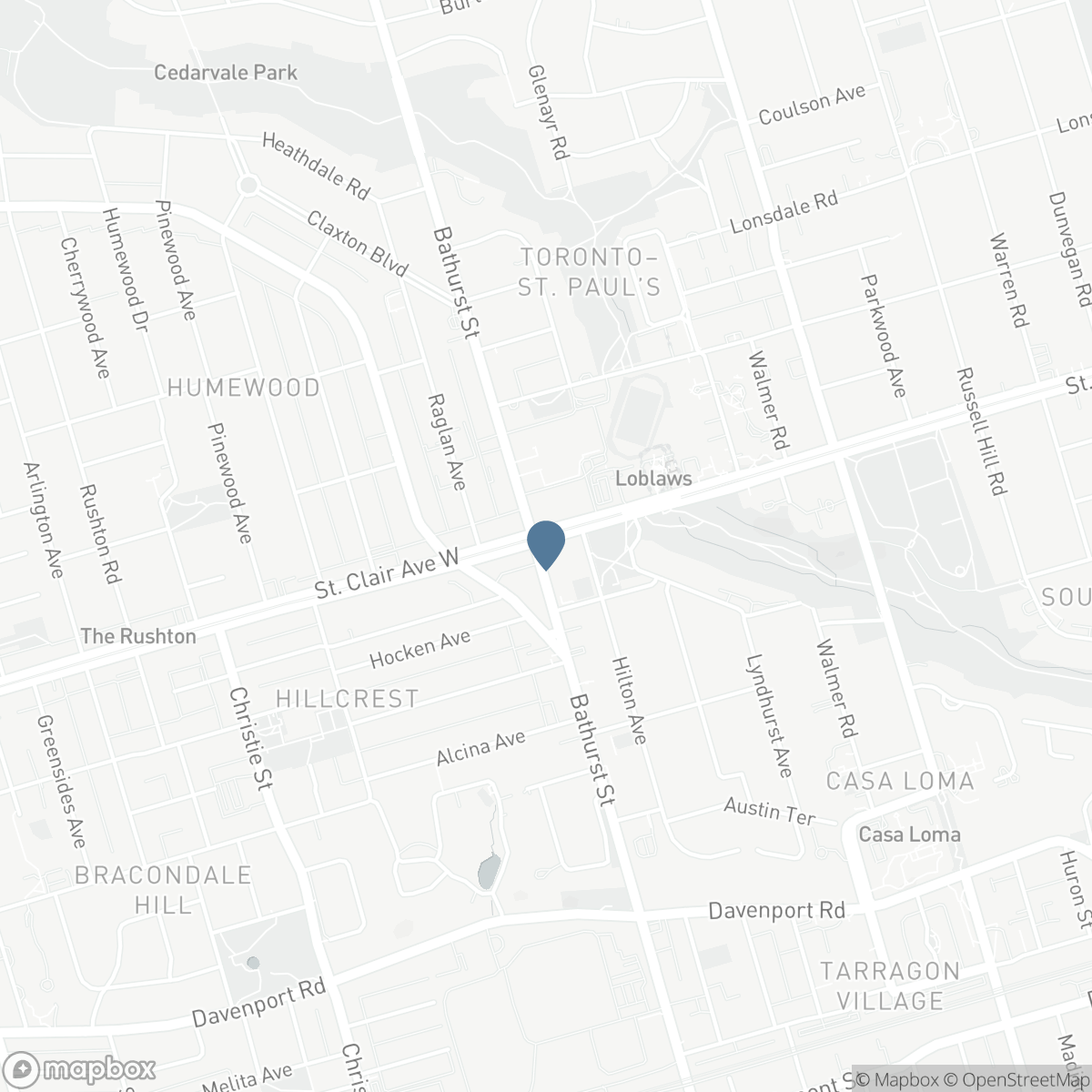 510 - 501 ST. CLAIR AVENUE W, Toronto, Ontario M5P 0A2